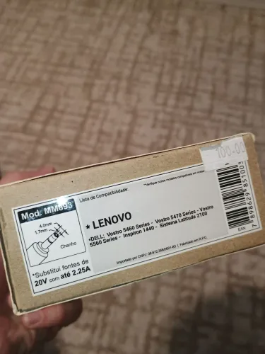 Fonte notebook Lenovo e Dell