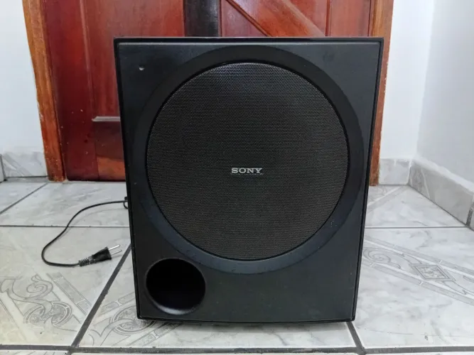 Caixa subwoofer ativo Sony
