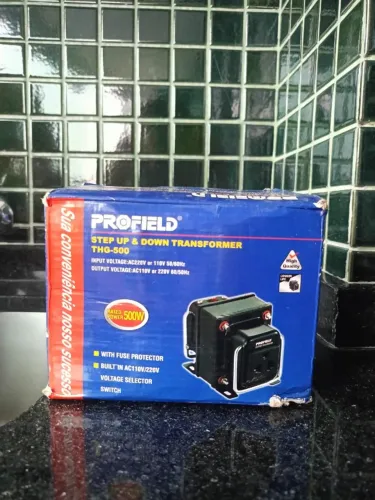 Transformador Conversor de Voltagem Profield THG-500 - 500W