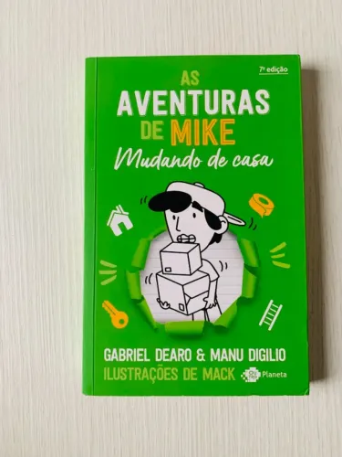 Livro As Aventuras de Mike 3 Mudando de Casa capa mole