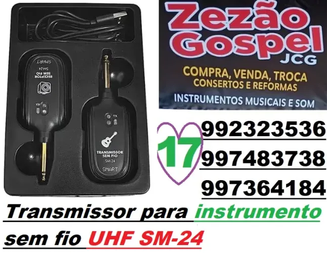 Transmissor para instrumento UHF SM-24