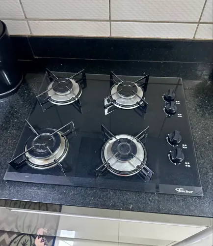 Fogão cooktop 4 bocas