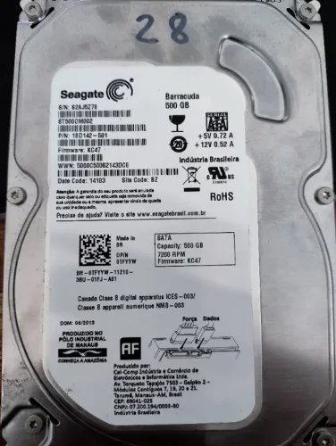 Hd 500gb Seagate St500dm002 Sata 7200rpm