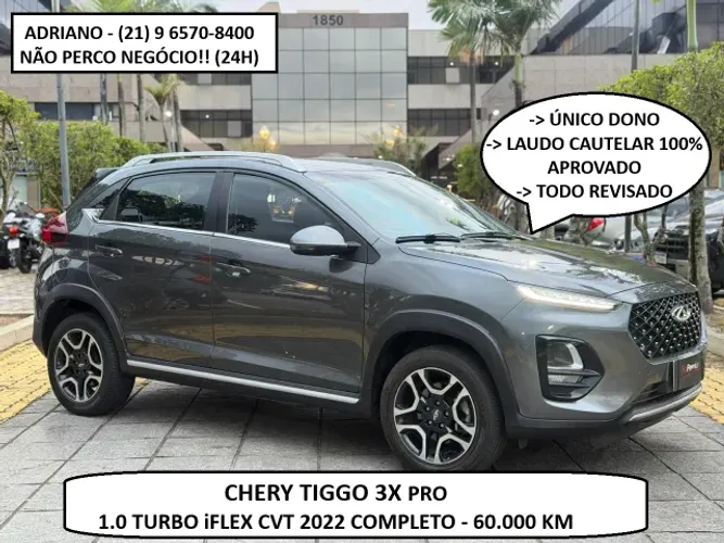Chery Tiggo 3X PRO 1.0 Turbo Flex AUT 2022