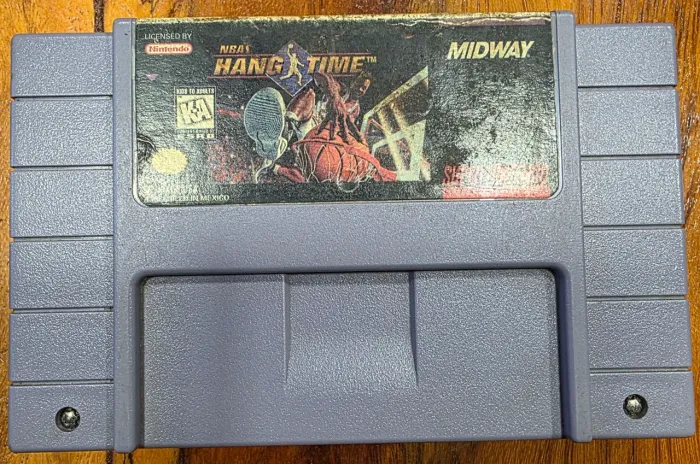 NBA HANG TIME ORIGINAL SUPER NINTENDO