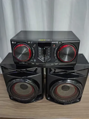 Vendo caixa de som Mini System LG CJ44<br>Valor$ 550