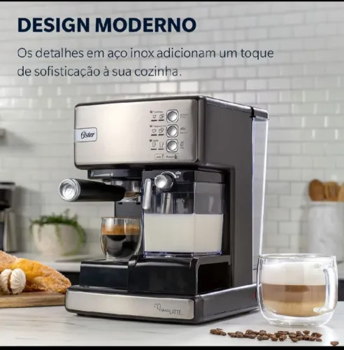 Cafeteira Espresso Oster Nova PrimaLatte