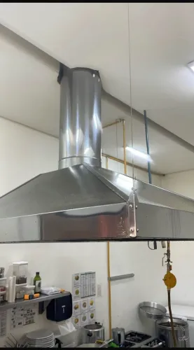 Coifa industrial pra cozinha