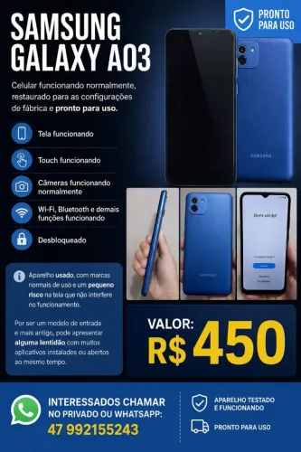 Smartphone Samsung Galaxy A03