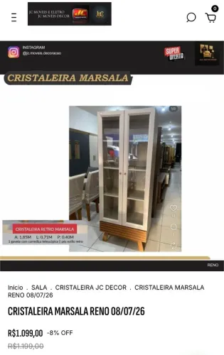 CRISTALEIRA MARSALA 8