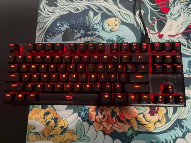 Teclado Gamer HyperX Alloy FPS PRO Mecânico Cherry MX Blue US