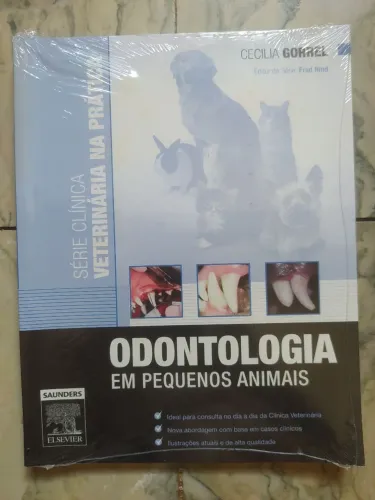 LIVRO ODONTOLOGIA EM PEQUENOS ANIMAIS PARA MEDICINA VETERINÁRIA (LACRADO)