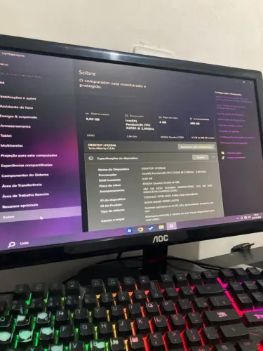 Pc pra sair logo ! 500 R$