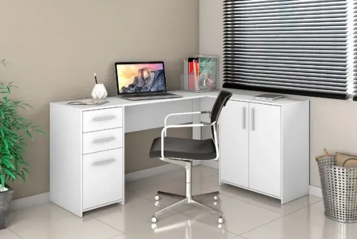 MESA P/ ESCRITORIO NOVO MONTAGEM GRATUITA FOTO ILUSTRATIVA