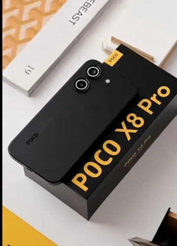 POCO X8 PRO 5G PRETO 256GB 8GB RAM GLOBAL NFC