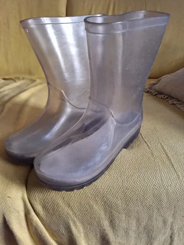 Bota transparente infantil 31/32