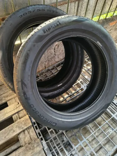 2 Pneus Pirelli 205/55 R17 91v Cinturato P7