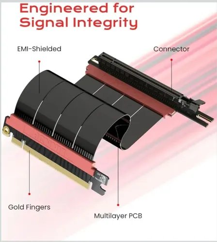 LINKUP - Cabo Riser AVA5 PCIE 5.0 30cm