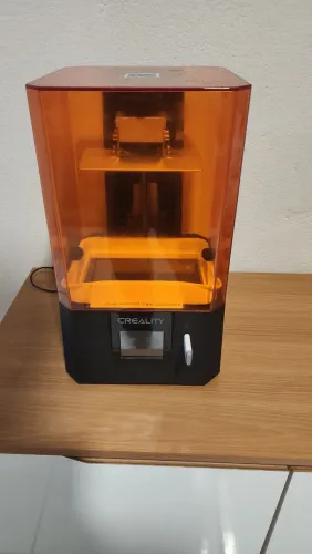 Impressora 3d Creality Halot R6 + 1kg de resina