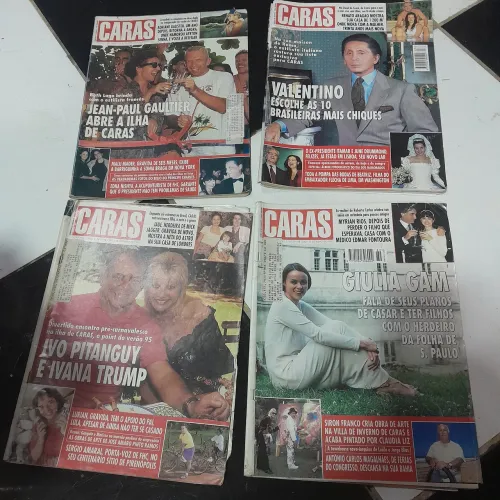 Lote com revistas