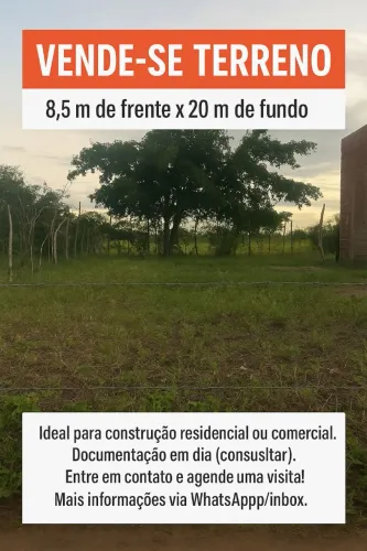 Vende-se ou troca terreno