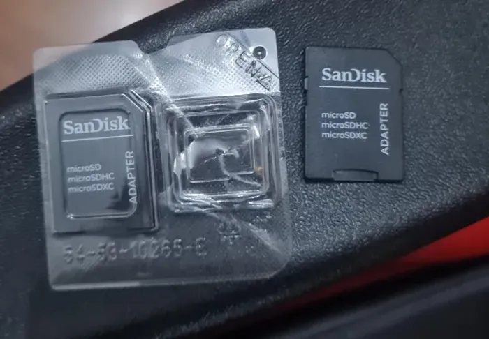2 Adaptadores de Cartão de Memória Micro SD Para SD Preto Sandisk