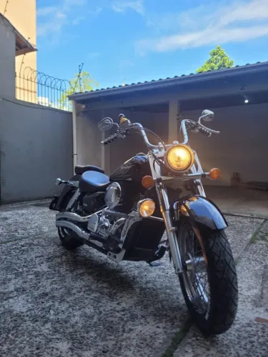 Honda shadow 750 2008- customizada com tudo original incluso
