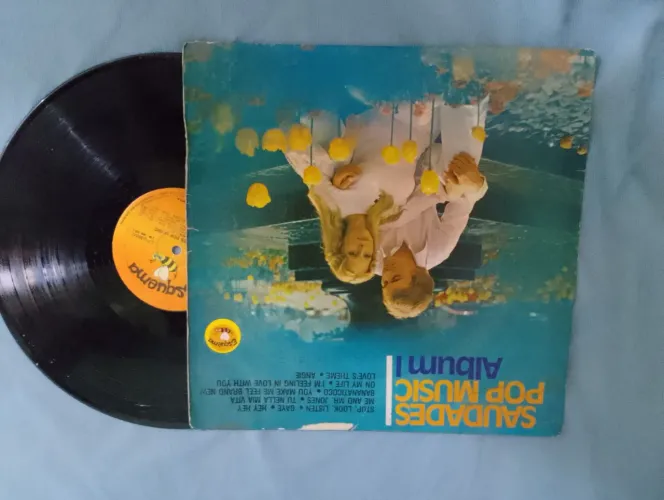 Vinil saudades pop músic