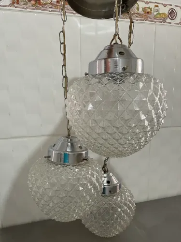 Lustre pendente para 3 lâmpadas