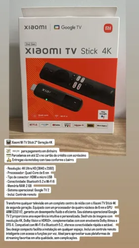 Xiaomi Tv Stick 4K 2 geração