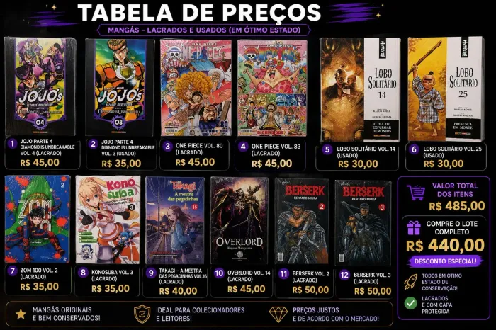 Manga diversos