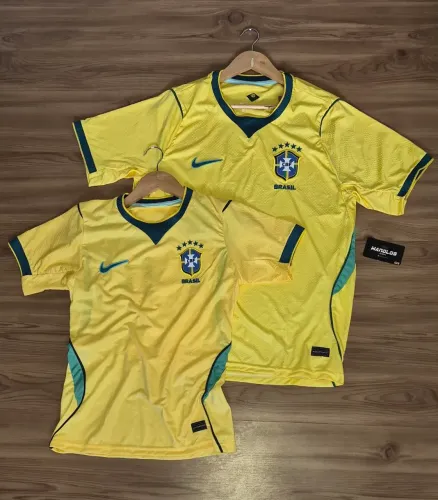 Camisa Brasil kit Casal