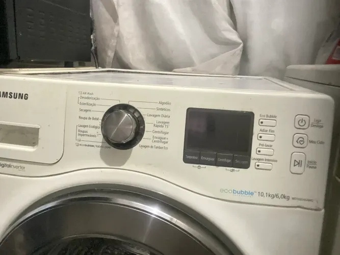 LAVA E SECA SAMSUNG 10KG FUNCIONANDO PERFEITAMENTE
