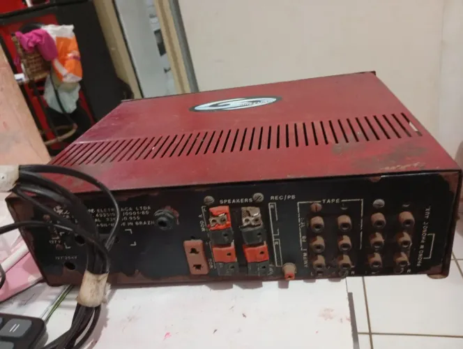 Amplificador montado 