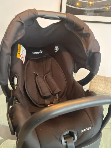 Carrinho de Bebê com Bebê Conforto Safety 1st TS Mobi Duo 3 Rodas até 15kg