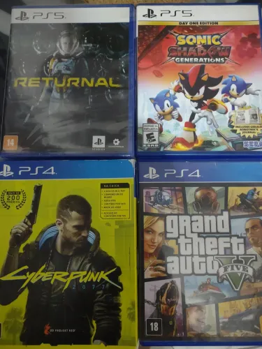 Jogos p/ PS5, aceito oferta