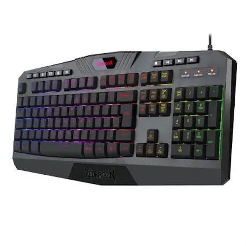 TECLADO MEMBRANA GAMER HARPE 2 RGB PRETO