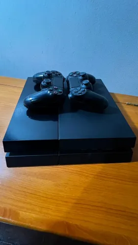 Playstation 4 Ps4 Fat 500gb + 2 Controles Originais (Usado)