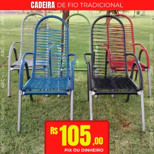 Cadeira De Fio Reforçada
