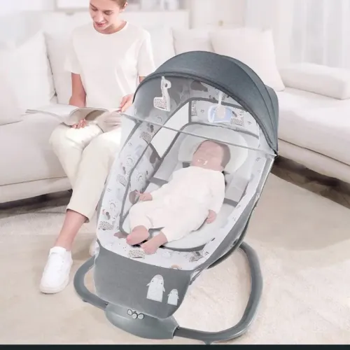 Cadeira de Descanso Automática Techno Plus Bluetooth Até 18kg Mastela
