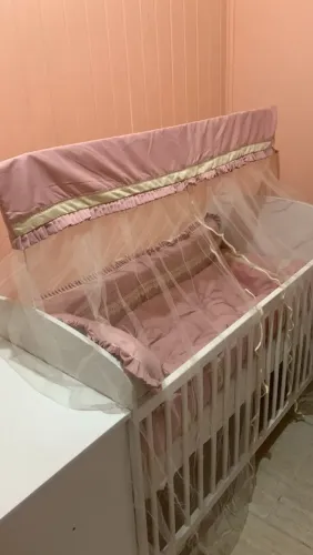 Berço bebe com kit berço