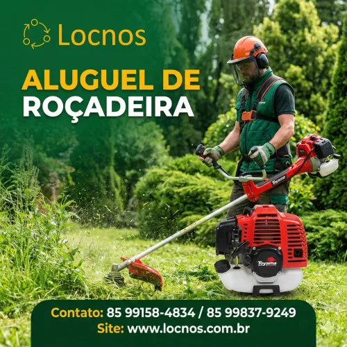 Aluguel de roçadeira aparador de grama