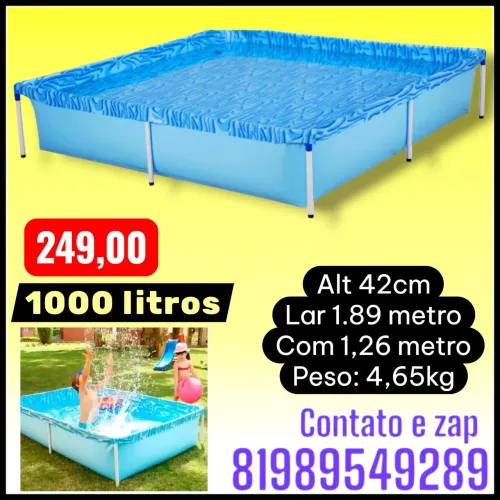 Piscina 1000 Litros Mor