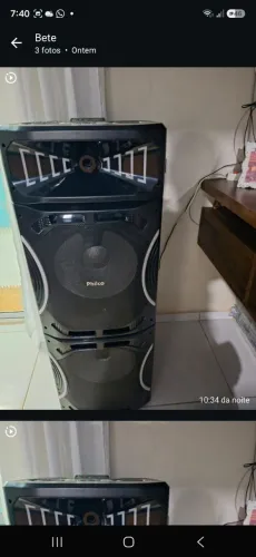 Som da Philco 3.500 valete,minha amiga está vendendo.