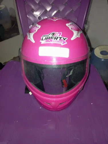 Capacete infantil tamanho 54cm