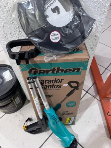 Aparador de Cantos Garthen 1500W - Cabo Bipartido | Potente, Prático e Resistente