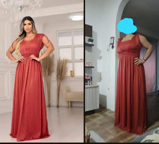 Vendo vestido em tule c/ brilho Veste 44/46, podendo ser ajustado.