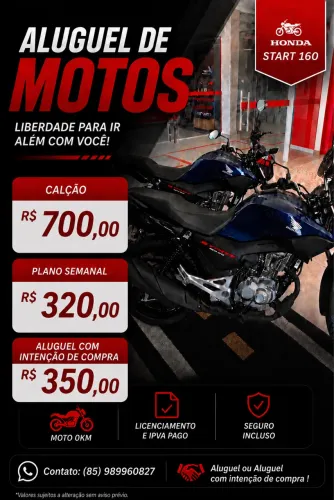 Aluguel de motos ?