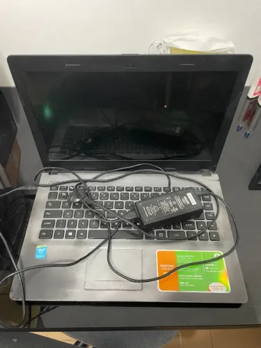 notebook positivo premium xr7520 - com carregador - não liga