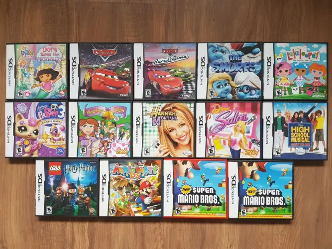 Caixas para cartuchos Nintendo DS - sem os jogos! LEIA